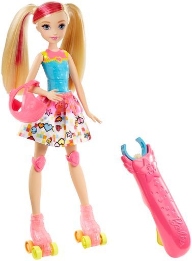 Barbie na bruslích