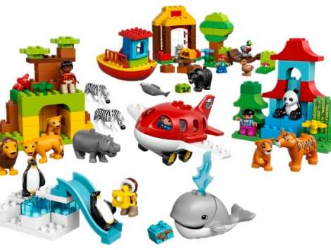 Zvířecí kamarádi z celého světa díky novým stavebnicím LEGO® DUPLO® z řady Cesta kolem světa!
